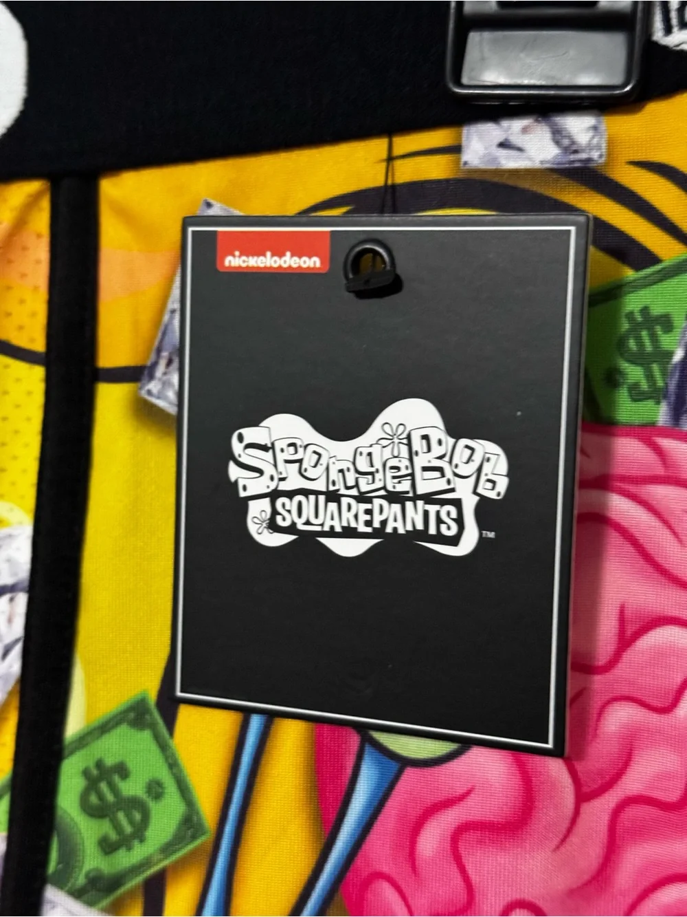 SpongeBob Squarepants Bright Yellow & Pink Graphic Boxers